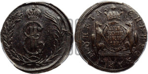 2 копейки 1771 года КМ (для Сибири)