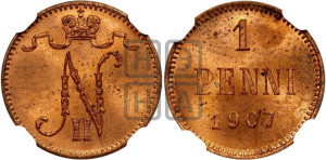 1 пенни 1907 года