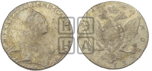 1 рубль 1768 года СПБ/СА ( СПБ, без шарфа на шее)