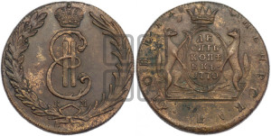 10 копеек 1770 года КМ (для Сибири)