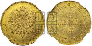 10 марок 1882 года S