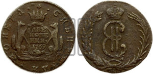 2 копейки 1769 года КМ (для Сибири)
