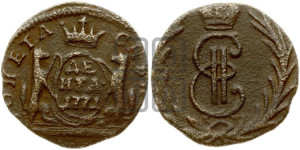 Денга 1771 года КМ (для Сибири)