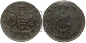 5 копеек 1778 года КМ (для Сибири)