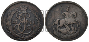 Денга 1788 года (без букв, Красный  монетный двор)