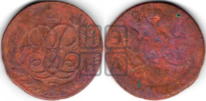 5 копеек 1759 года ММ (ММ)