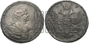 Полтина 1738 года (московский тип)