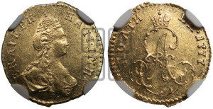 Полтина 1777 года (для дворцового обихода)