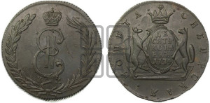 10 копеек 1774 года КМ (для Сибири)