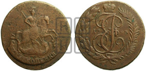 2 копейки 1793 года ЕМ (Павловский перечекан)