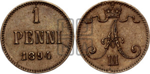 1 пенни 1894 года