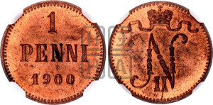 1 пенни 1900 года