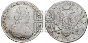 1 рубль 1782 года СПБ/ИЗ (новый тип)