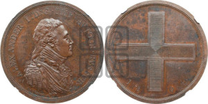 Модуль рубля 1804 года (жетон Метью Боултона)