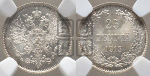 25 пенни 1913 года S