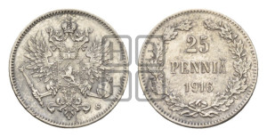 25 пенни 1916 года S