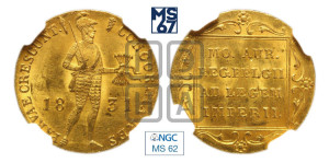 Дукат 1831 года факел