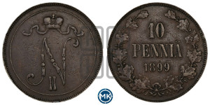 10 пенни 1899 года