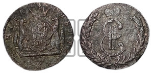 1 копейка 1775 года КМ (для Сибири)