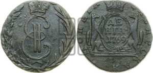 Денга 1769 года КМ (для Сибири)