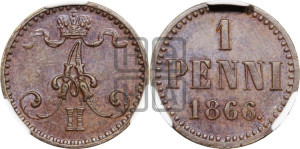 Пенни 1866 года