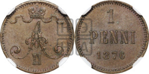 Пенни 1876 года