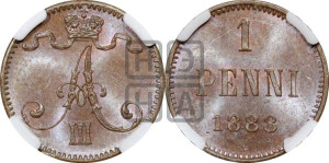 1 пенни 1888 года