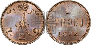 1 пенни 1892 года