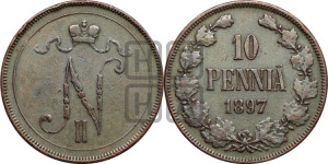 10 пенни 1897 года