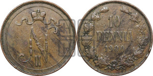 10 пенни 1900 года