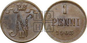 1 пенни 1903 года