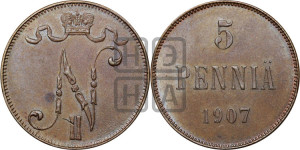 5 пенни 1907 года