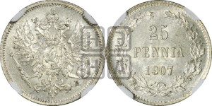 25 пенни 1907 года L