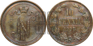 10 пенни 1908 года