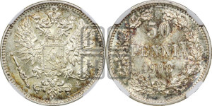 50 пенни 1908 года L