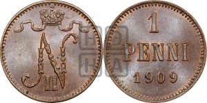 1 пенни 1909 года