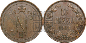 10 пенни 1910 года