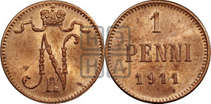 1 пенни 1911 года
