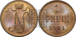 1 пенни 1911 года