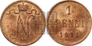 1 пенни 1911 года