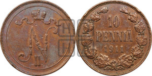 10 пенни 1911 года