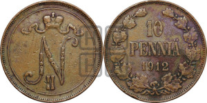 10 пенни 1912 года