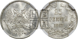 25 пенни 1917 года S