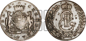 5 копеек 1777 года КМ (для Сибири)