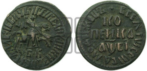 1 копейка 1712 года БК (БК, всадник в плаще, все разновидности без отметки редкости)