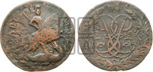 2 копейки 1757 года (гурт “ЕКАТЕРИНБУРГСКОГО ДВОРА”)