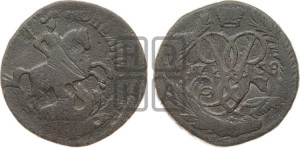 2 копейки 1758 года (гурт “ЕКАТЕРИНБУРГСКОГО ДВОРА”)