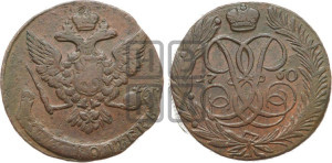 5 копеек 1760 года (без букв)