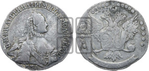 20 копеек 1764 года ММД (с шарфом на шее)