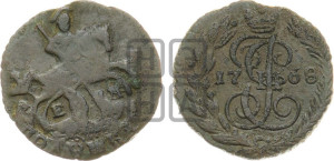 Полушка 1768 года ЕМ (ЕМ, Екатеринбургский монетный двор)